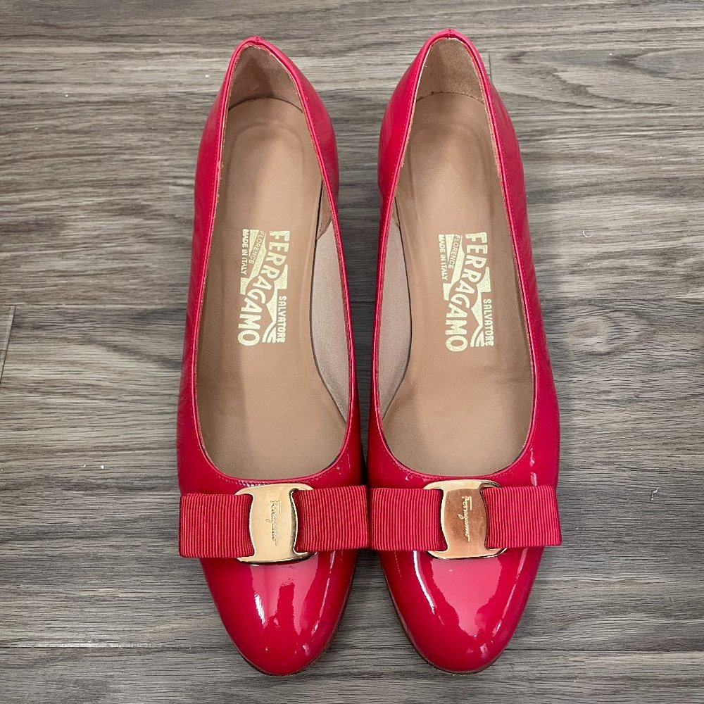 COPY - Salvatore ferragamo Vara Bow Pump Shoe